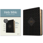 KJV Wide Margin Bible, Filament Enabled (Hardcover Leatherlike, Ornate Tile Black, Red Letter) - Imitation Leather