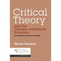Critical Theory and the Critique of Political Economy - Paperback