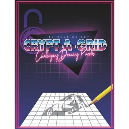Crypt-a-grid: Challenging Drawing Puzzles - Paperback