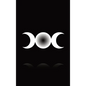3 Moons Waxing, Waning, and Full Diary, Journal, and/or Notebook: Perfect for Fans of Astrology, Dark Magic, Fantasy, Mindfulness, Occult, Pilates, Wi - Hardcover