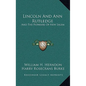 Lincoln And Ann Rutledge: And The Pioneers Of New Salem - Hardcover