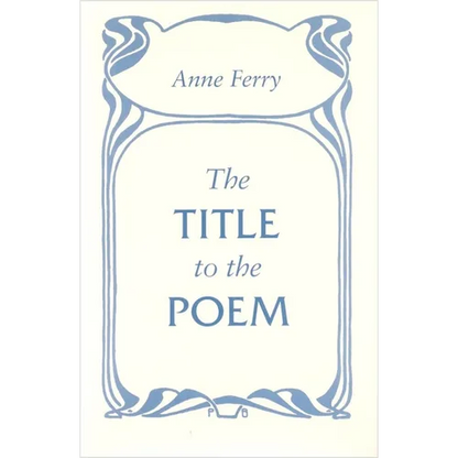 The Title to the Poem - Paperback