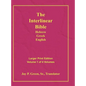 Interlinear Hebrew Greek English Bible-PR-FL/OE/KJ Large Pring Volume 1 - Hardcover
