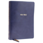 Nkjv, Foundation Study Bible, Large Print, Leathersoft, Blue, Red Letter, Comfort Print: Holy Bible, New King James Version - Imitation Leather