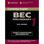 Cambridge Bec Preliminary 1: Practice Tests from the University of Cambridge Local Examinations Syndicate - Paperback