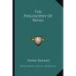 The Philosophy Of Being - Paperback