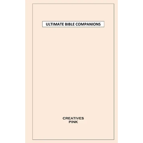 Ultimate Bible Companions: Creatives - Pink - Paperback