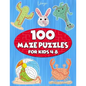 100 Maze Puzzles for Kids 4-8: Maze Activity Book for Kids. Great for Developing Problem Solving Skills, Spatial Awareness, and Critical Thinking Ski - Paperback