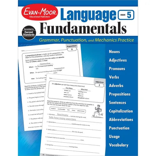 Language Fundamentals, Grade 5 Teacher Resource - Paperback