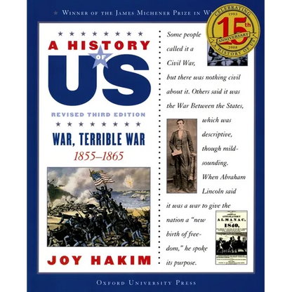 A History of Us: War, Terrible War: 1855-1865a History of Us Book Six - Paperback