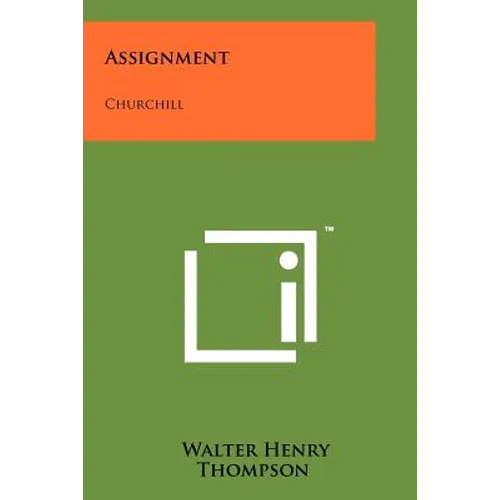 Assignment: Churchill - Paperback