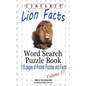 Circle It, Lion Facts, Word Search, Puzzle Book - Paperback