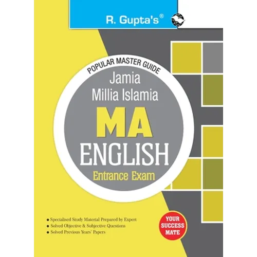 Jnu: MA (English) Entrance Exam Guide - Paperback