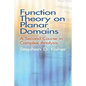 Function Theory on Planar Domains: A Second Course in Complex Analysis - Paperback