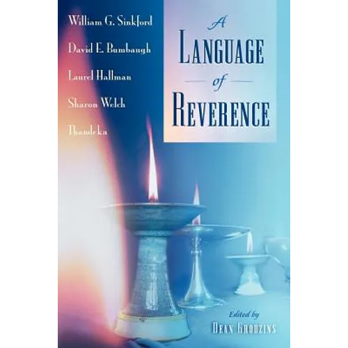 A Language of Reverence - Paperback