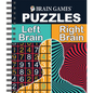 Brain Games - Puzzles: Left Brain, Right Brain (#2): Volume 2 - Spiral