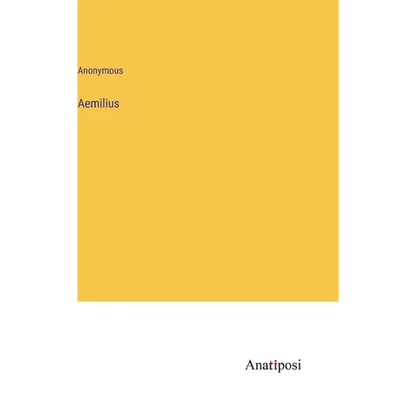Aemilius - Hardcover