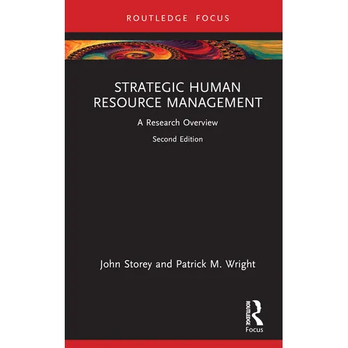 Strategic Human Resource Management: A Research Overview - Hardcover