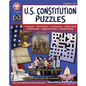 U.S. Constitution Puzzles Workbook, Grades 5 - 12 - Paperback