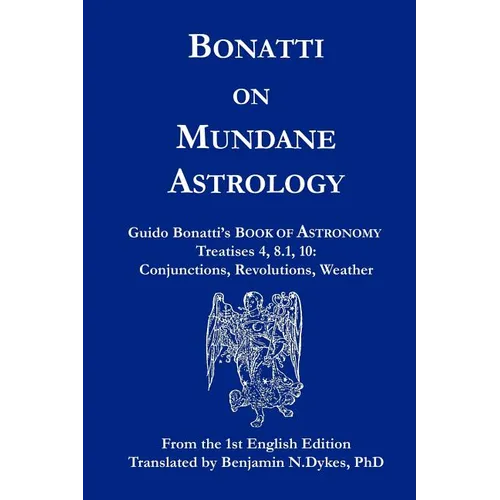 Bonatti on Mundane Astrology - Paperback
