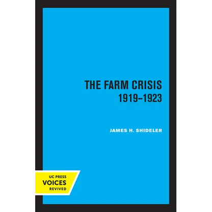 The Farm Crisis, 1919-1923 - Paperback