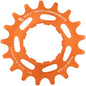 Wolf Tooth Single Speed Aluminum Cog - 17t Compatible 3/32" Chains Orange
