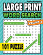 Large Print Word Search: 101 Puzzles ( Volume 2 ) - Paperback