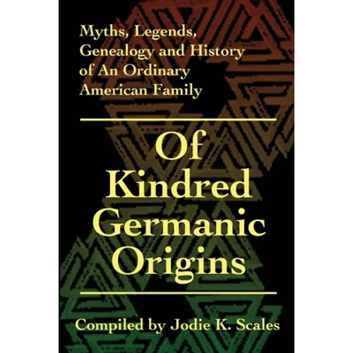 Of Kindred Germanic Origins - Paperback