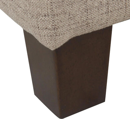 Tufted ExtraLarge Storage Ottoman Bench Hinged Lid