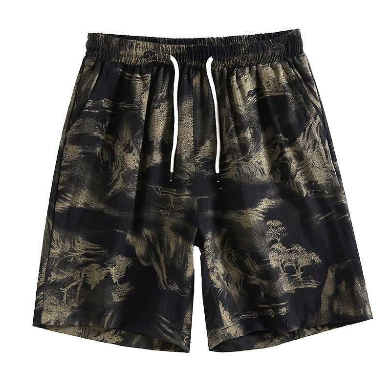 Running Straight-leg Casual Sports Shorts