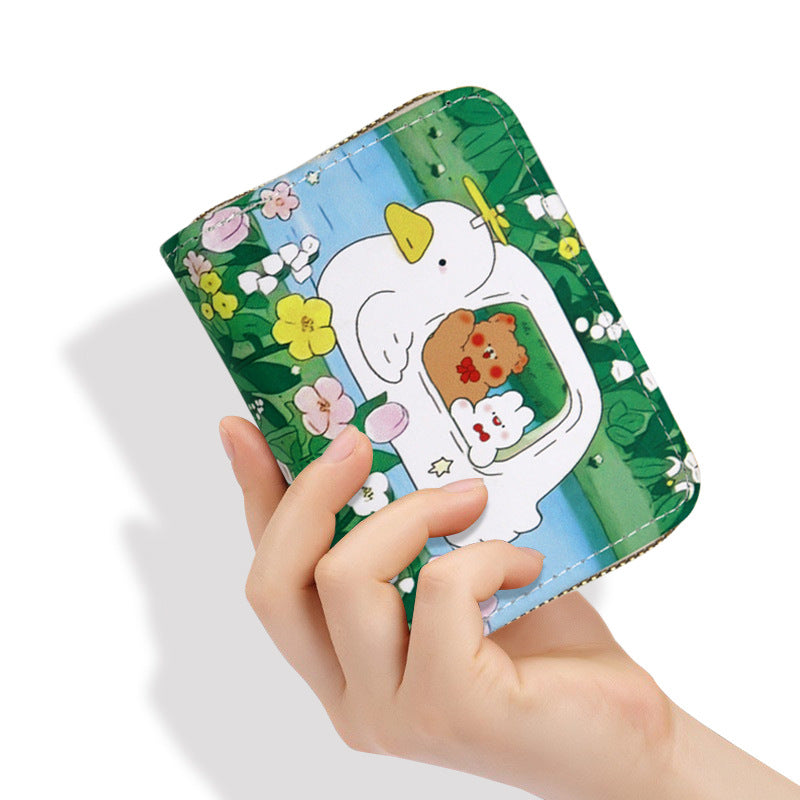 Summer Instagram-style Organ Card Holder Small Coin Purse For Women