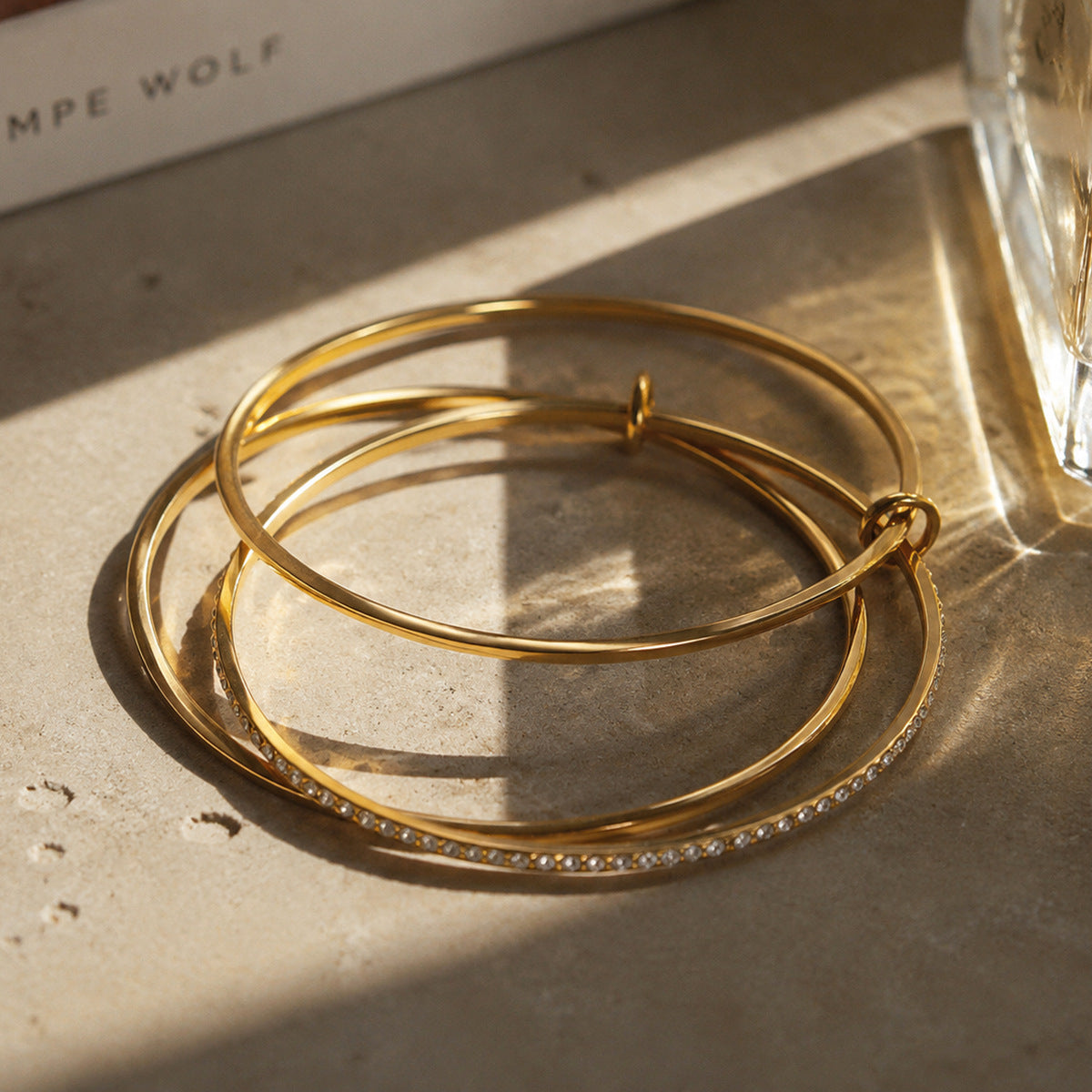 High-end Stainless Steel Zircon Bracelet That Wont Fade