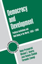 Democracy and Development: Political Institutions and Well-Being in the World, 1950 1990 - Paperback