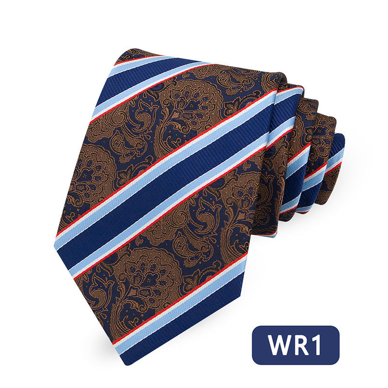 Men's Fashionable Casual Business Formal Striped Tie