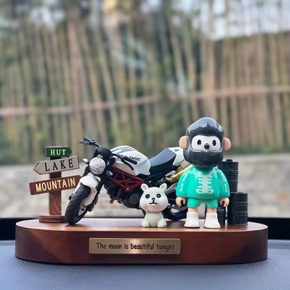 Original Handmade Motorcycle Figurine Gift Decoration