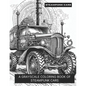 Steampunk Cars: A Grayscale Coloring Book of Steampunk Cars - Paperback