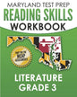 MARYLAND TEST PREP Reading Skills Workbook Literature Grade 3: Preparation for the MCAP English Language Arts Assessments - Paperback