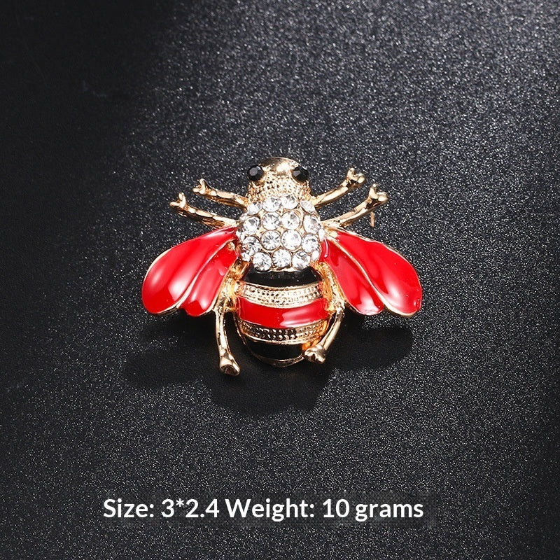 Cute Animal New Style Oil-Drop Bee Brooch