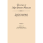 Genealogies of New Jersey Families. from the Genealogical Magazine of New Jersey. Volume I, Families A-Z, and Pre-American Notes on Old New Netherland - Paperback