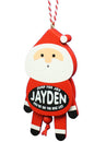 Dancing Wooden Ornament (E - J) -