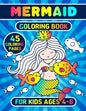 Mermaid Coloring Book For Kids Ages 4-8: Coloring Pages For Kids - Paperback