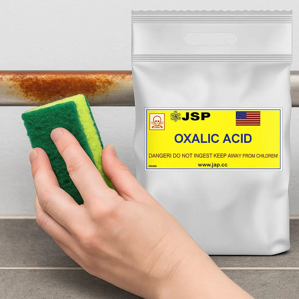 Oxalic Acid Powder – 5 lb Bag | Metal Cleaner, Rust Remover, and Refining Agent