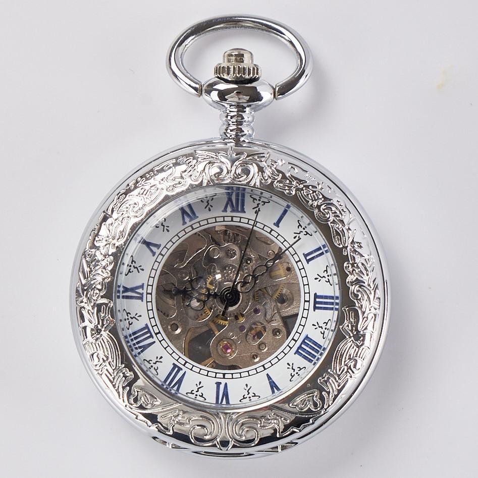 Mechanical Pocket Watch Openwork Vintage