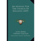 An Apology For The Church Of England (1829) - Paperback