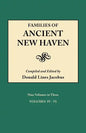 Families of Ancient New Haven. Originally Published as New Haven Genealogical Magazine, Volumes I-VIII [1922-1932] and Cross-Index Volume [1939]. Nine - Paperback