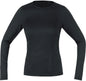 Gorewear Base Layer Thermo Long Sleeve Shirt - Black Women's Small