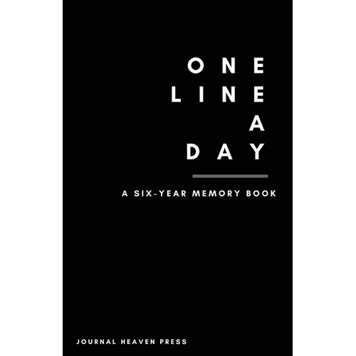 One Line A Day Journal - Paperback