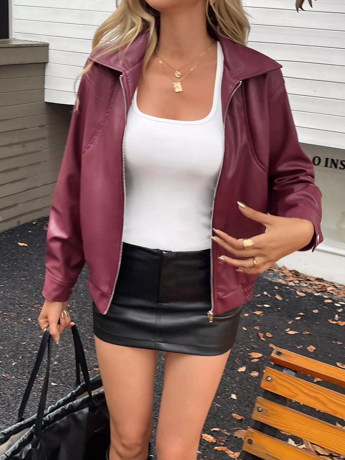 Zip Up Long Sleeve Jacket