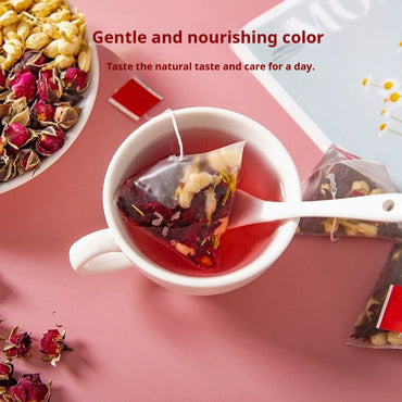 Sanhua Rose Jasmine Tea Bags – Low-Caffeine Floral Blend