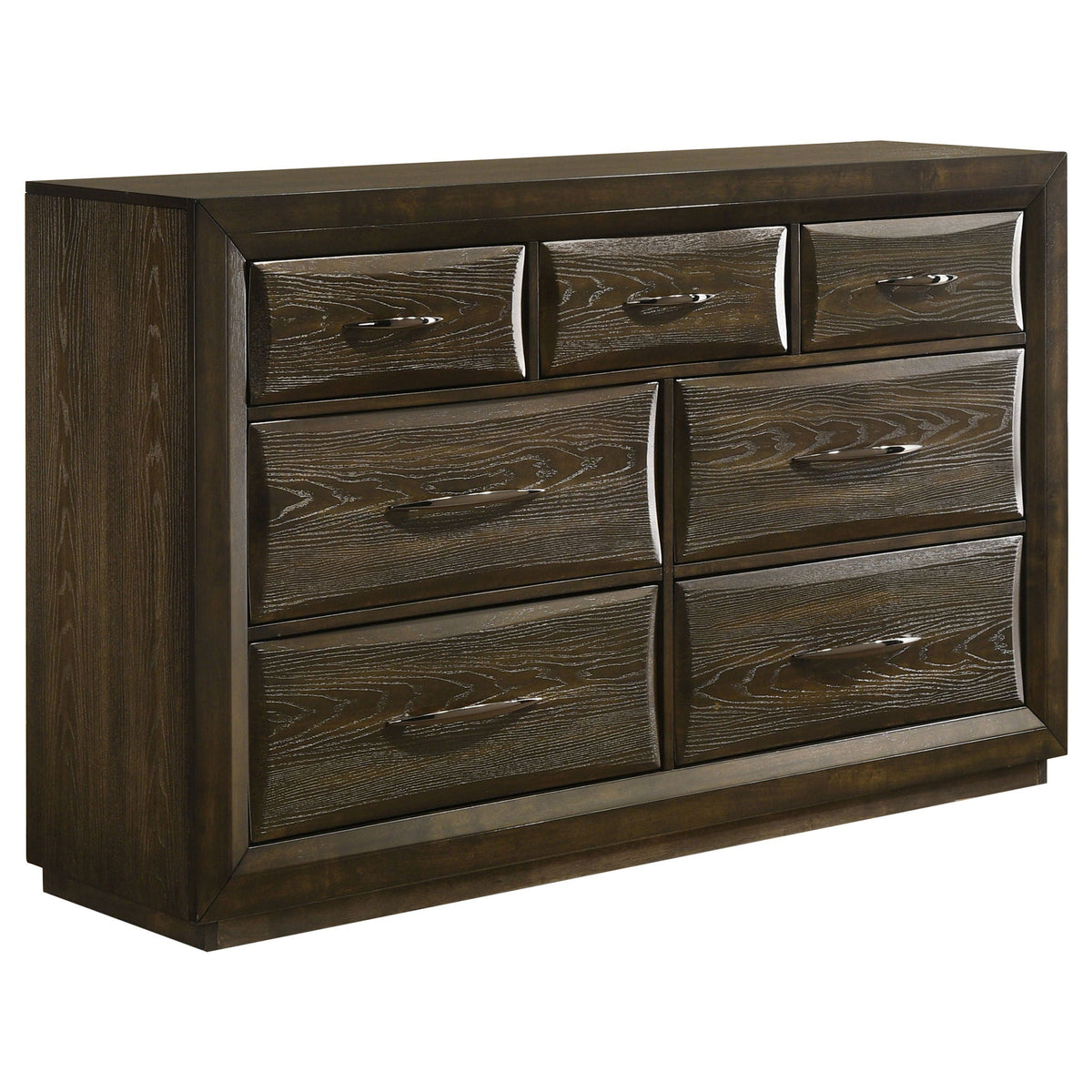 Atlas 5-piece California King Bedroom Set Dark Oak
